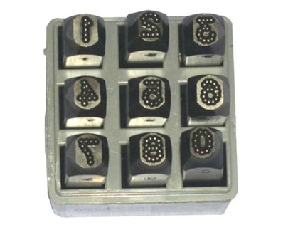 Dot Stress Numeric Punches